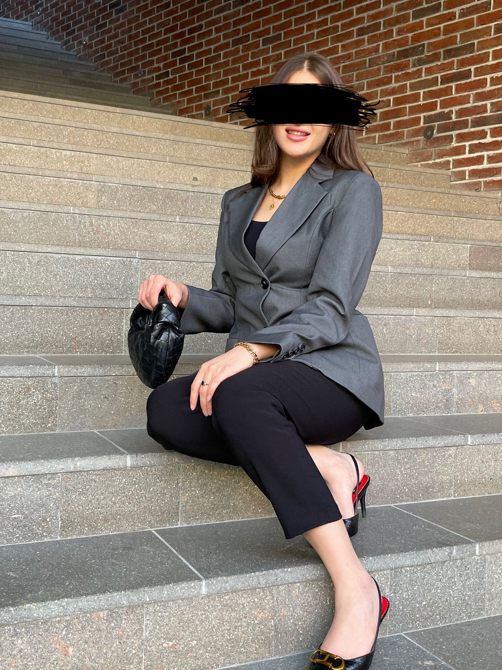 Gray Blazer