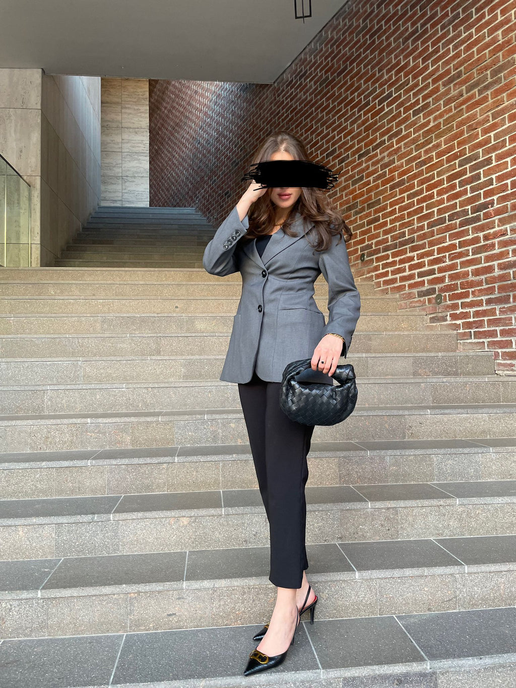 Gray Blazer