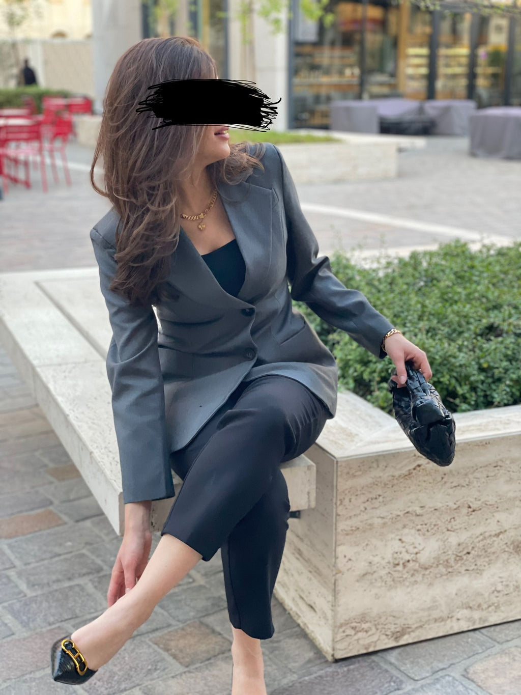 Gray Blazer