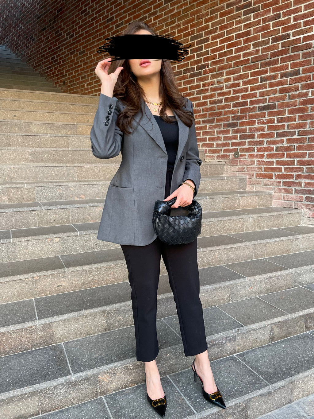 Gray Blazer