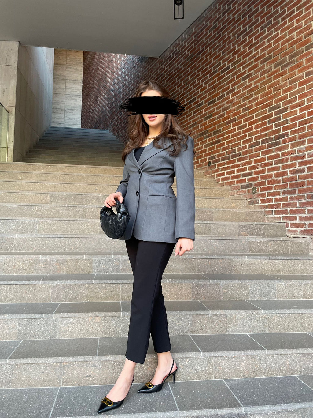Gray Blazer