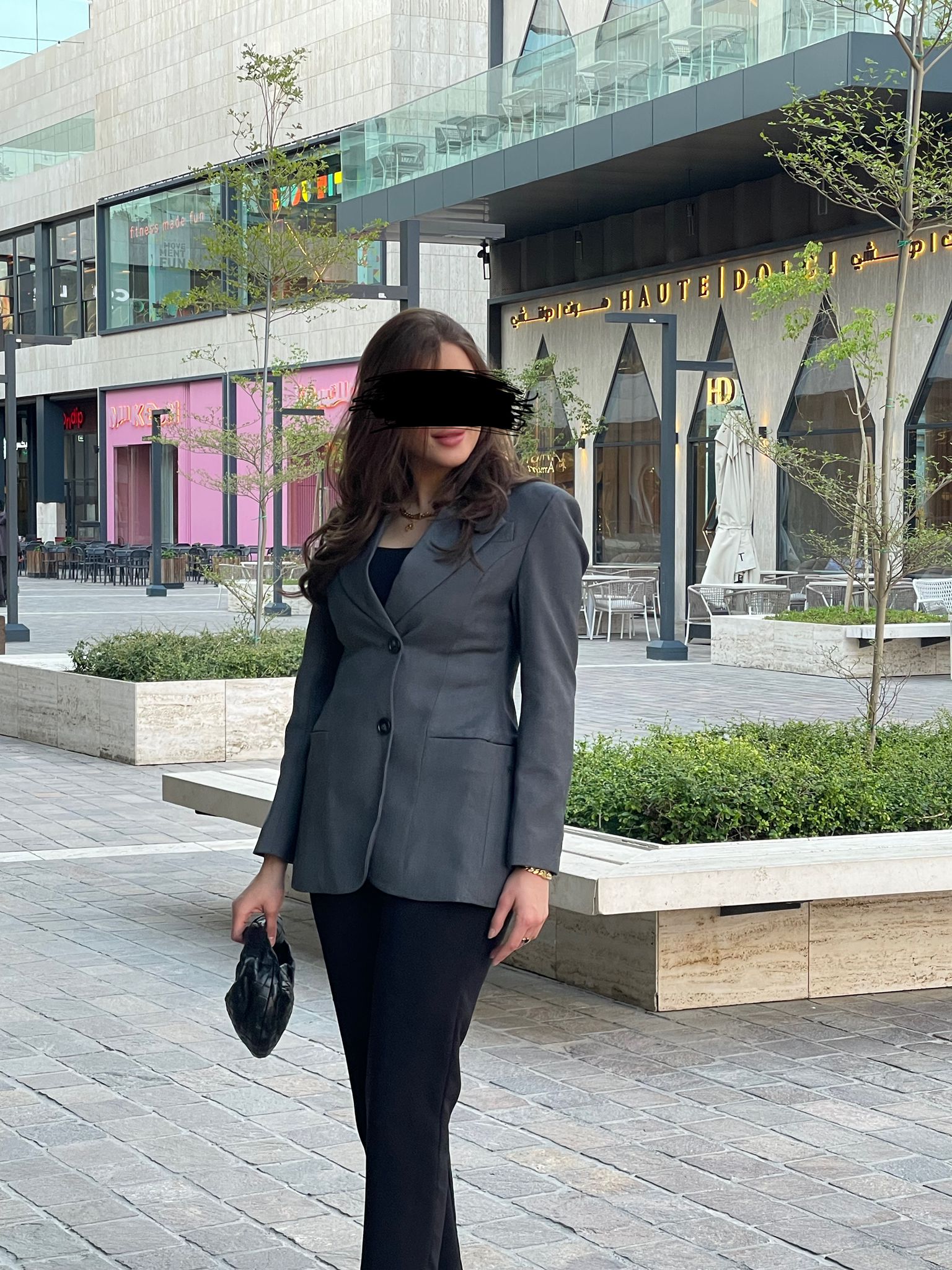 Gray Blazer