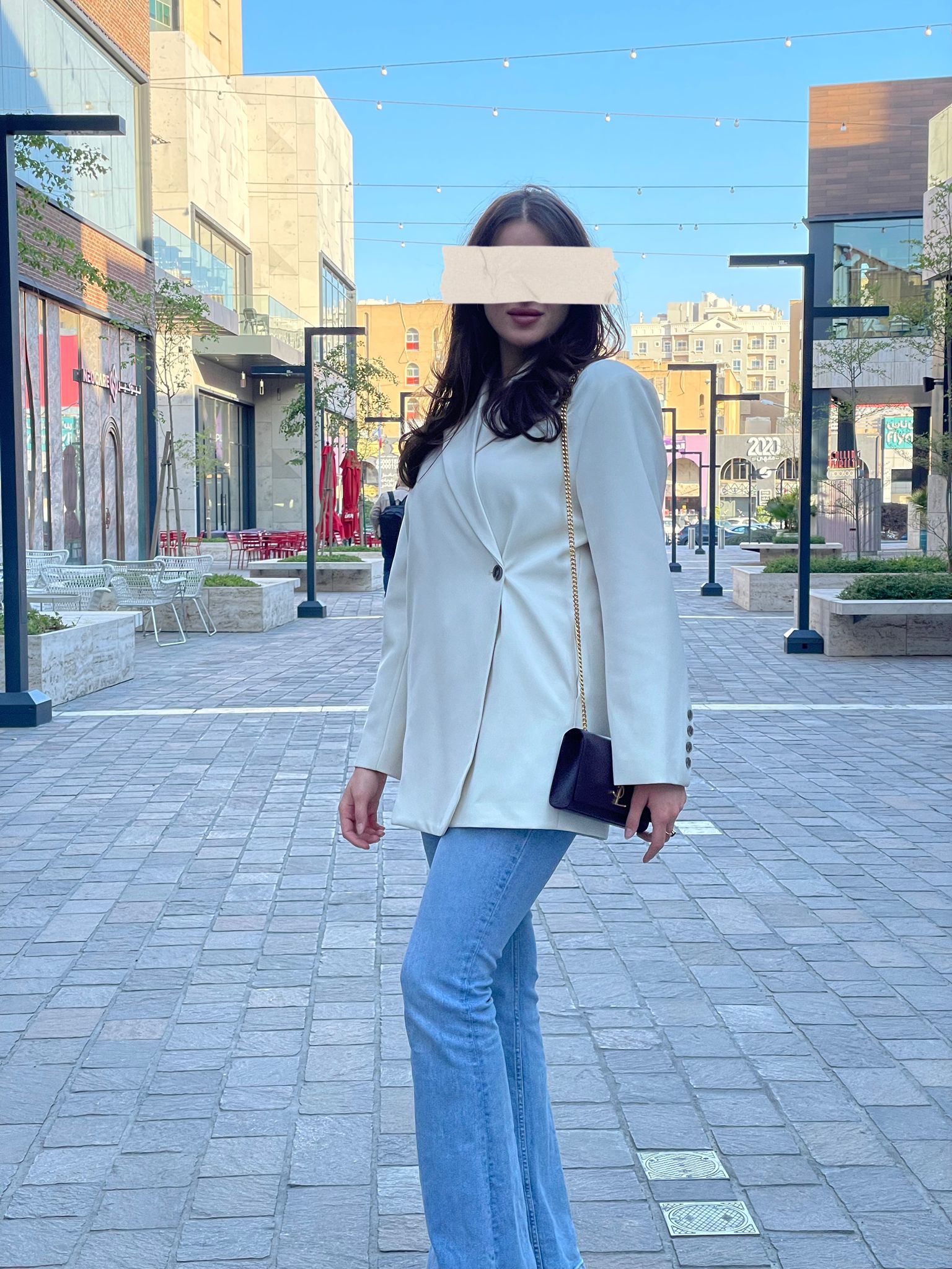Cream Blazer